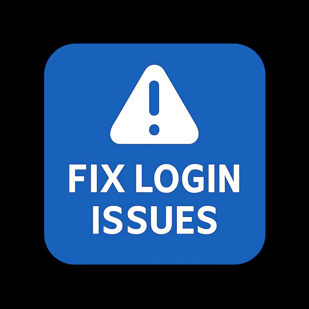 A simple badge design illustrating support for Jalwa Lottery login issues.