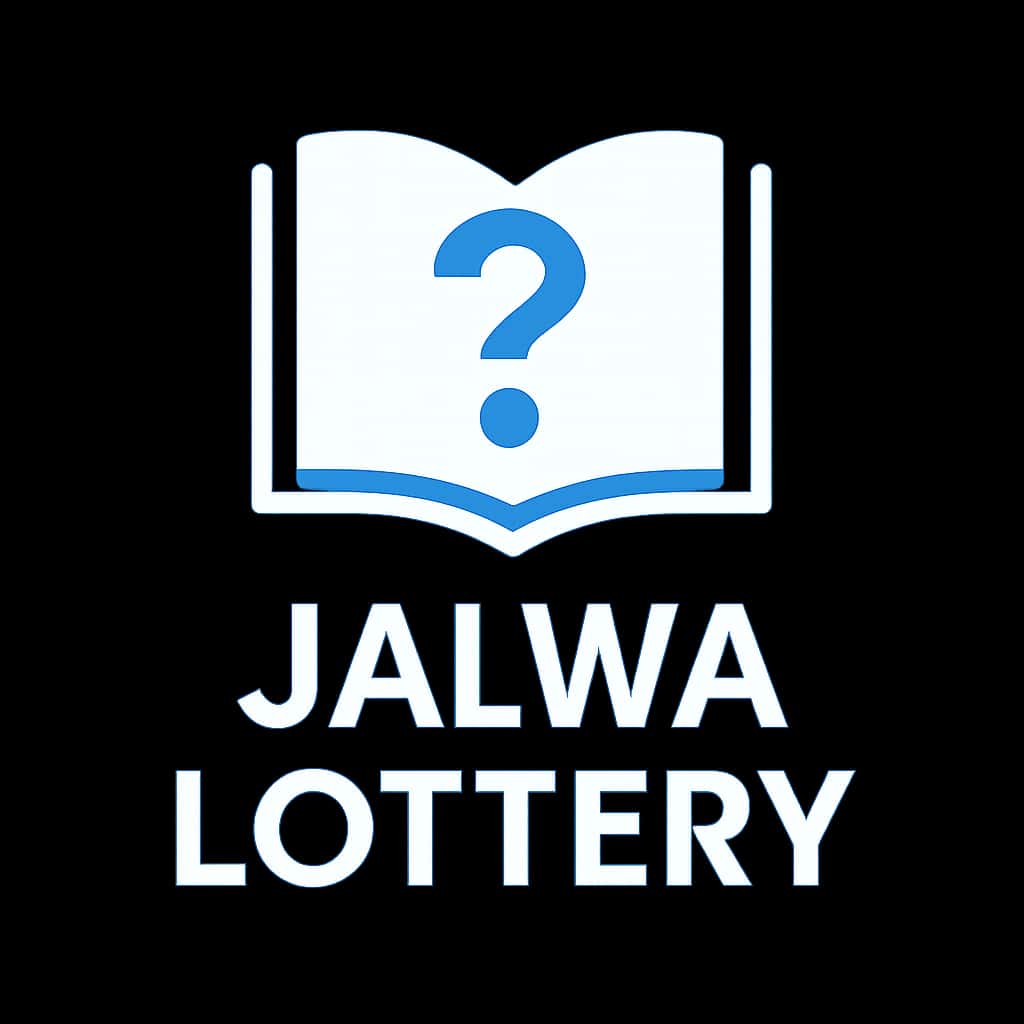An icon depicting the Jalwa Lottery login guide.
