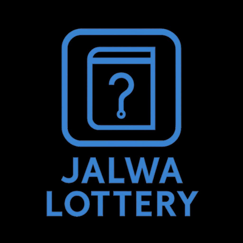 A square badge representing the Jalwa Lottery Troubleshooting Guide.