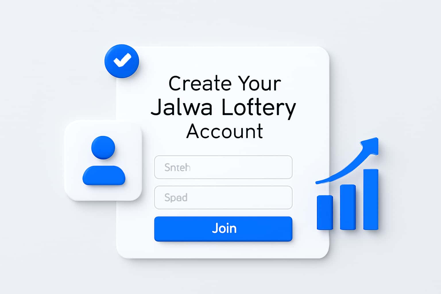 Create Your Jalwa Lottery Account Interface