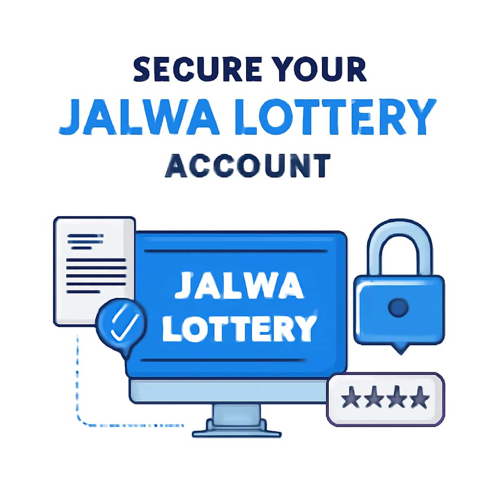 An educational diagram illustrating account security steps.